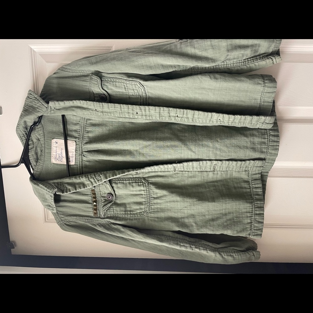 American Eagle Green Jacket